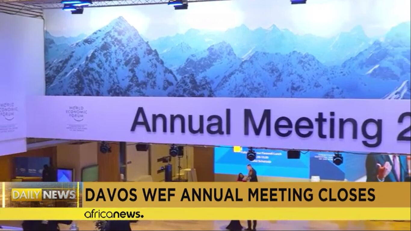 [Afrcia News] Artificial intelligence dominates discussions at Davos as World Economic Forum closes