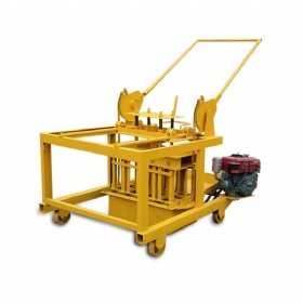 Non-Pallet Diesel Movable Cement Block Making machine